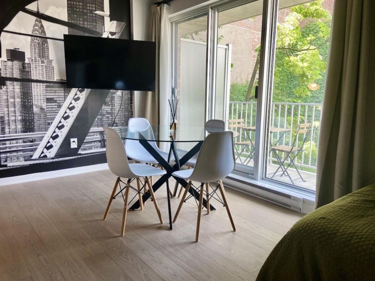 Appartement Condo Avec Terrasse Privee Dans Le Quartier Des Spectacles Montréal Kültér fotó